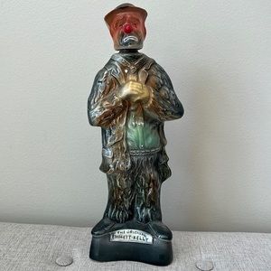 The Original Emmett Kelly Jim empty Beam Decanter Bottle